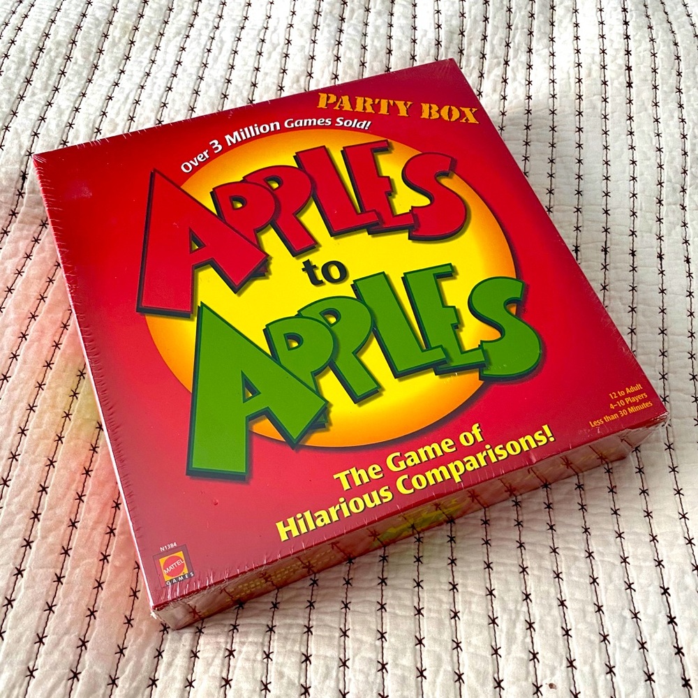 Apples to Apples Party Box, NWT new